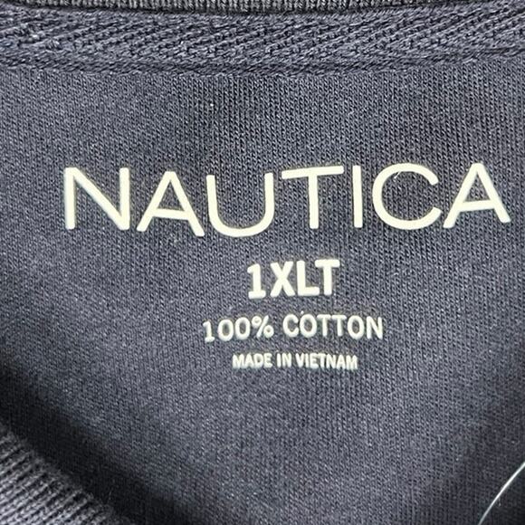 NAUTICA Men's NEW Grey & Black Striped Polo Shirt SZ 1X - Picture 8 of 12